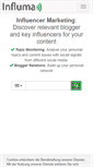 Mobile Screenshot of influma.com